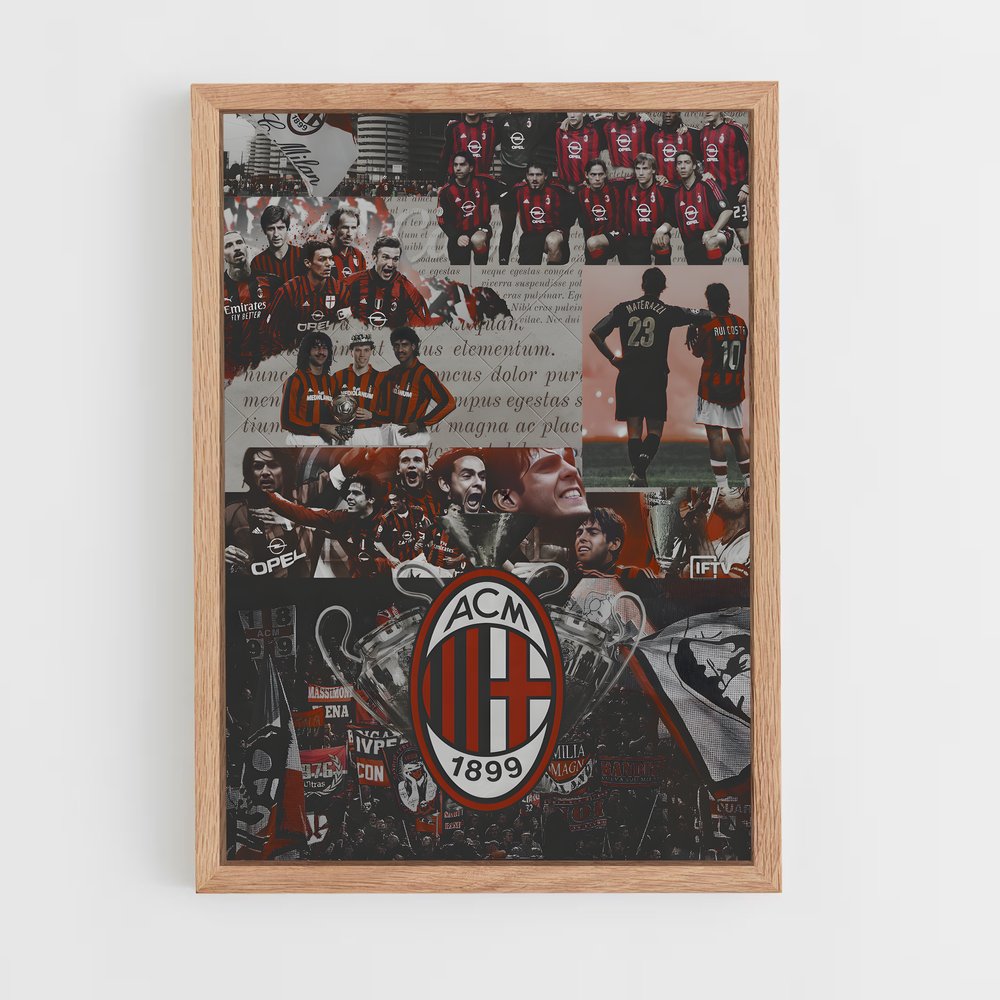 Poster L'Esprit de l'AC Milan (vue 4)